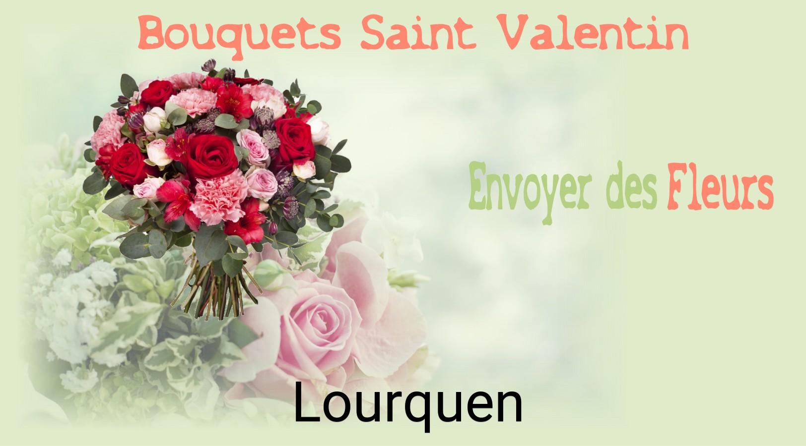 Roses de Saint-Valentin livrées à Lourquen