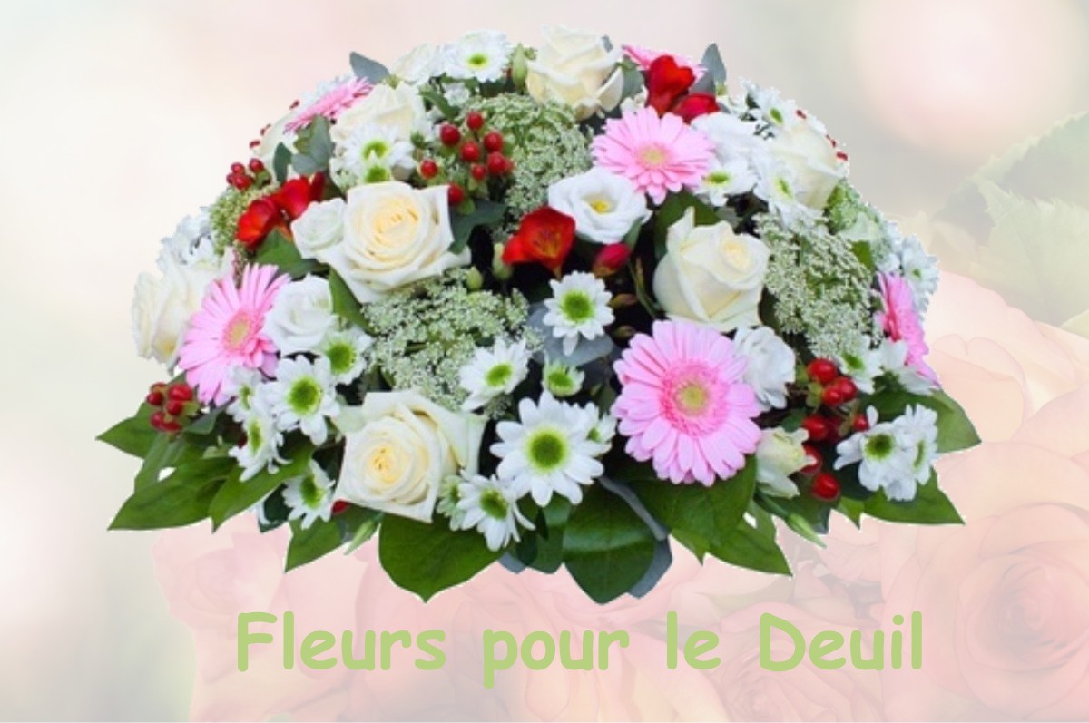 fleurs deuil LOURQUEN